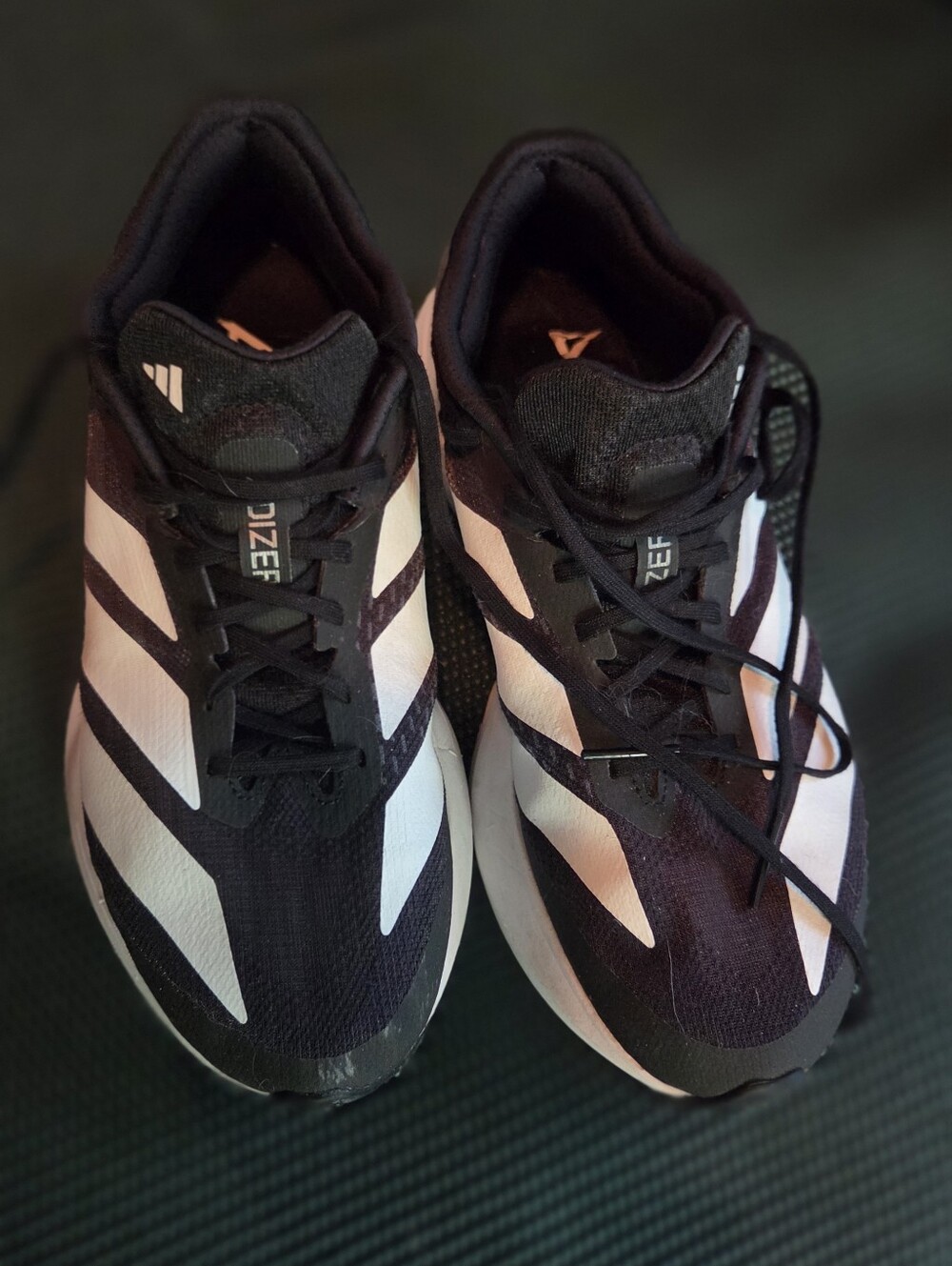 adidas Black and White Performance Trainers